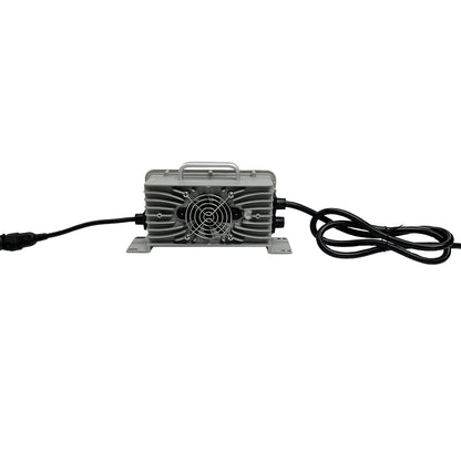 CURENTA 58.4V 48V 22A 1200W LiFePO4 Battery Smart Fast Charger on Board Golf Cart EV Motorcycle Electric Vehicle
